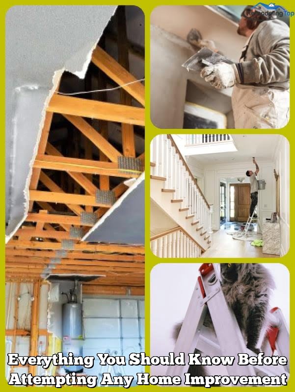Everything You Should Know Before Attempting Any Home Improvement