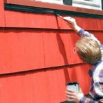 Home improvement store offering paint sales on weekends for seasonal home projects